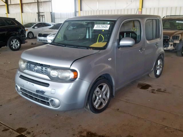 JN8AZ2KR6BT200954 - 2011 NISSAN CUBE BASE GRAY photo 2