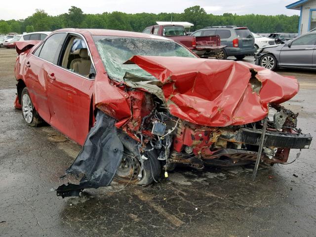 4T4BF1FK3CR272823 - 2012 TOYOTA CAMRY BASE MAROON photo 1