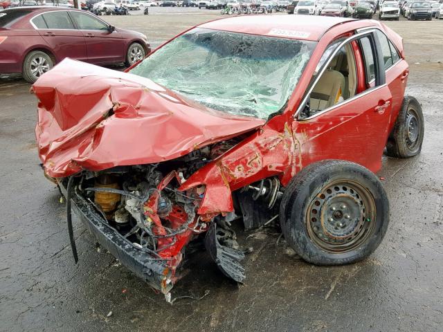 4T4BF1FK3CR272823 - 2012 TOYOTA CAMRY BASE MAROON photo 2