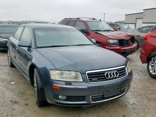 WAUML44E64N008194 - 2004 AUDI A8 L QUATT BLUE photo 1