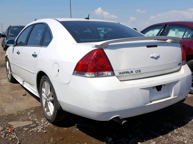 2G1WC5E30E1100086 - 2014 CHEVROLET IMPALA LIM WHITE photo 3