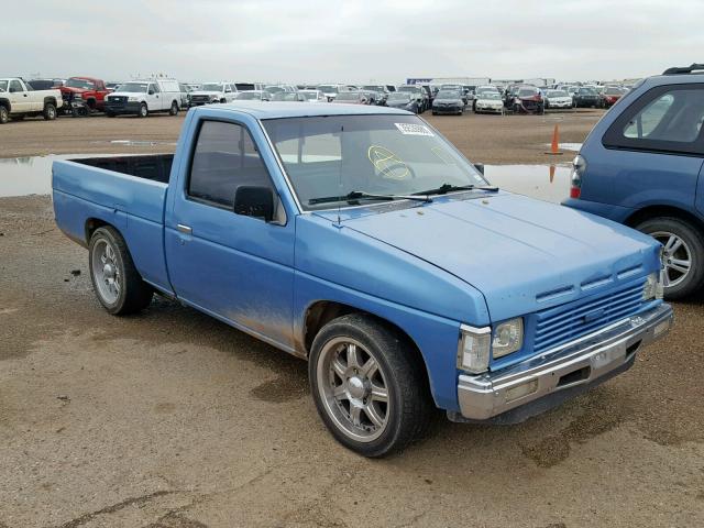 1N6ND11S4JC308222 - 1988 NISSAN D21 SHORT BLUE photo 1