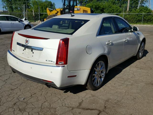 1G6DP57V180126717 - 2008 CADILLAC CTS HI FEA WHITE photo 4