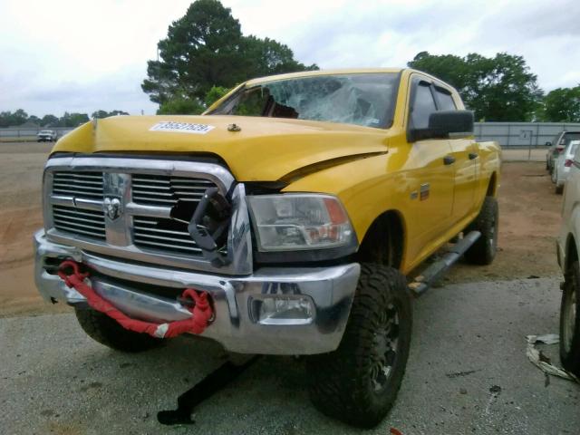 3D7TT2HT4BG511701 - 2011 DODGE RAM 2500 YELLOW photo 2