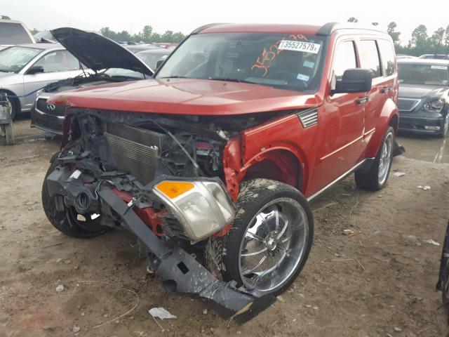 1D4PT4GK1BW605636 - 2011 DODGE NITRO HEAT RED photo 2