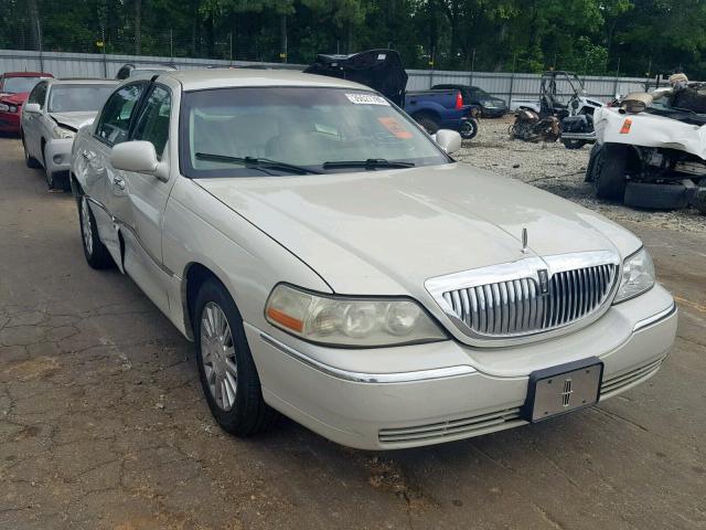 1LNHM81W84Y640078 - 2004 LINCOLN TOWN CAR E BEIGE photo 1