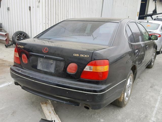 JT8BD68S8X0050613 - 1999 LEXUS GS 300 GRAY photo 4