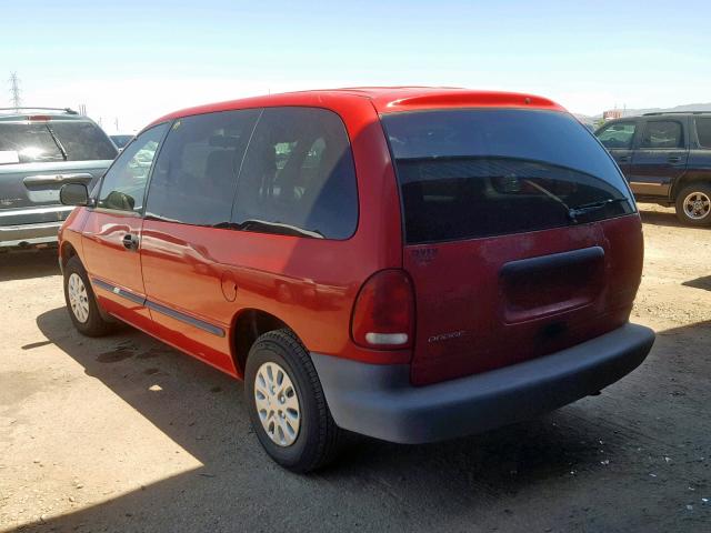 2B4FP2533TR556153 - 1996 DODGE CARAVAN RED photo 3