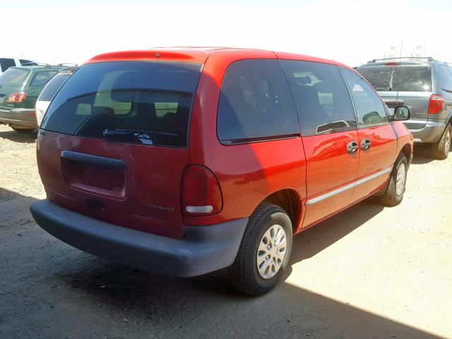 2B4FP2533TR556153 - 1996 DODGE CARAVAN RED photo 4