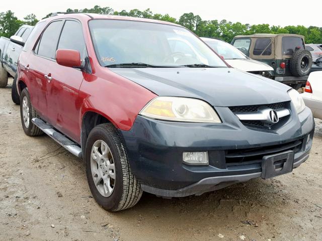 2HNYD18884H554874 - 2004 ACURA MDX TOURIN RED photo 1