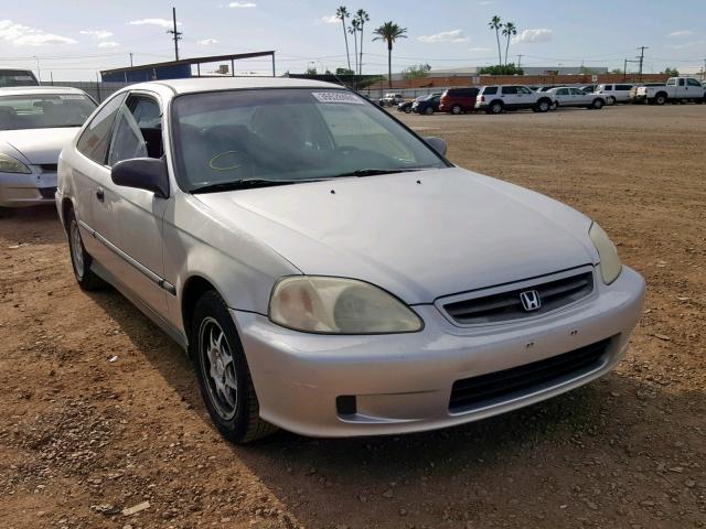 1HGEJ7220XL097706 - 1999 HONDA CIVIC HX SILVER photo 1