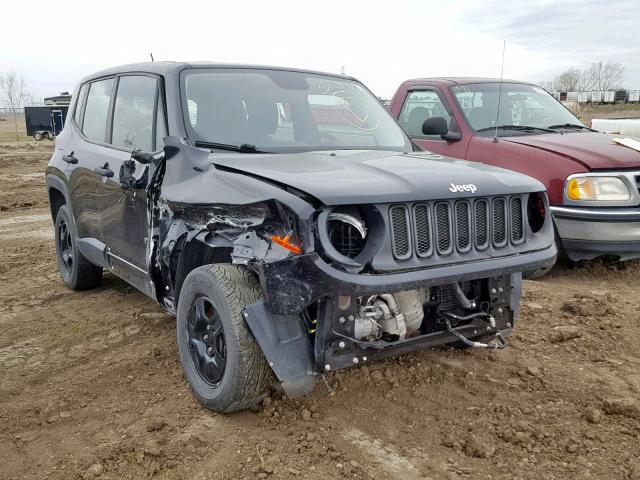 ZACCJBAT1FPB50698 - 2015 JEEP RENEGADE S BLACK photo 1