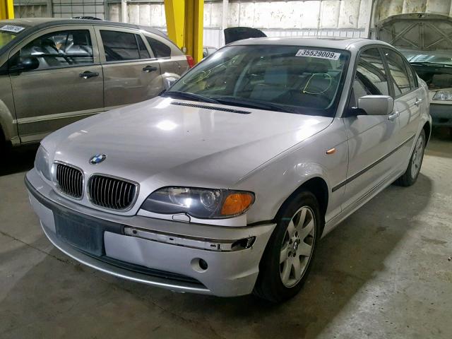 WBAEU33492PH86000 - 2002 BMW 325 XI SILVER photo 2