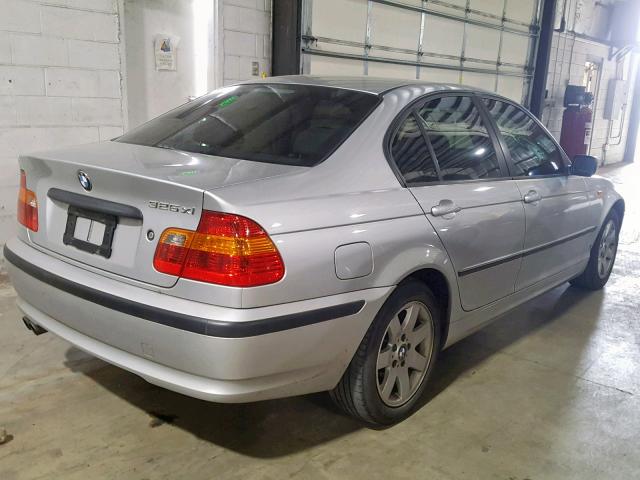 WBAEU33492PH86000 - 2002 BMW 325 XI SILVER photo 4