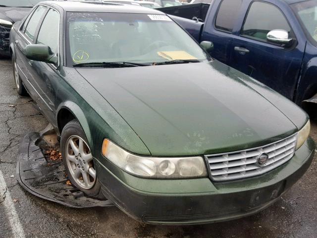 1G6KS54Y12U132716 - 2002 CADILLAC SEVILLE SL GREEN photo 1