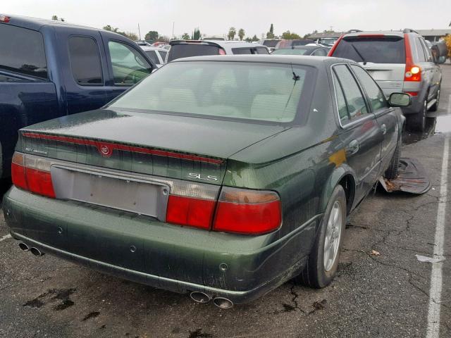 1G6KS54Y12U132716 - 2002 CADILLAC SEVILLE SL GREEN photo 4