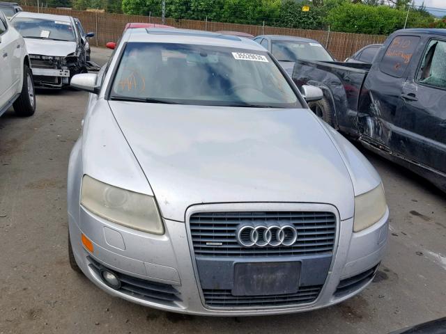 WAUDG74F15N104783 - 2005 AUDI A6 3.2 QUA SILVER photo 9