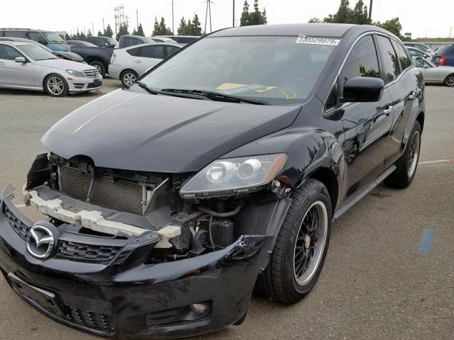 JM3ER29L780181539 - 2008 MAZDA CX-7 BLACK photo 2