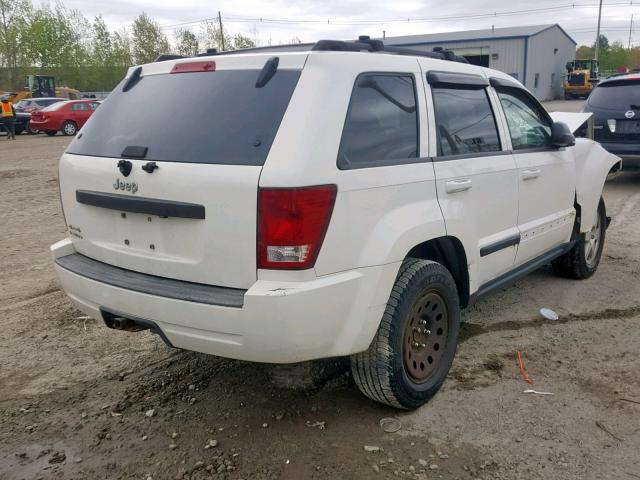 1J8GR48K78C168223 - 2008 JEEP GRAND CHER WHITE photo 4