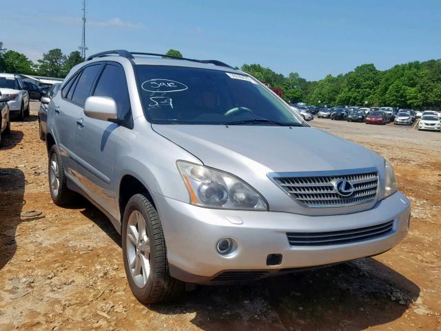 JTJHW31U182859745 - 2008 LEXUS RX 400H SILVER photo 1