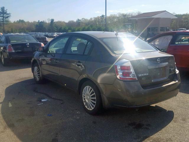 3N1AB61E37L713051 - 2007 NISSAN SENTRA 2.0 GRAY photo 3