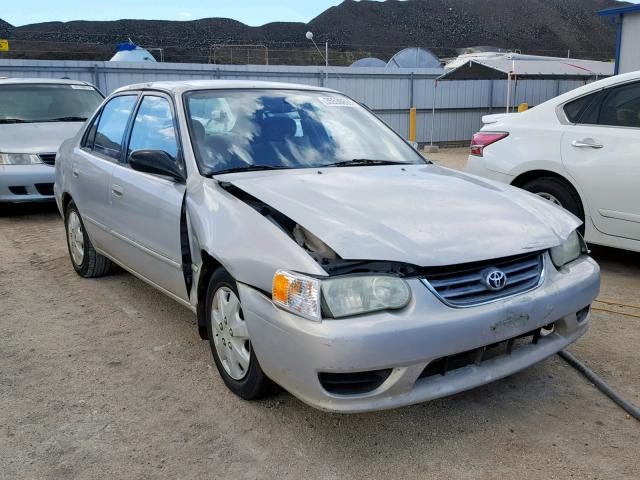 1NXBR12E22Z646483 - 2002 TOYOTA COROLLA CE GRAY photo 1