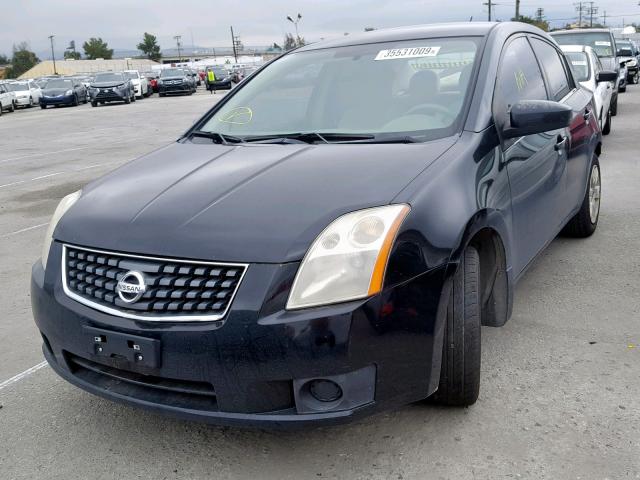 3N1AB61E47L706982 - 2007 NISSAN SENTRA 2.0 BLACK photo 2