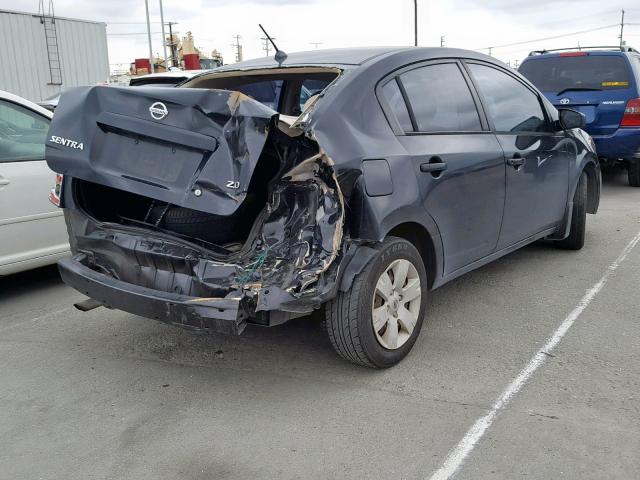 3N1AB61E47L706982 - 2007 NISSAN SENTRA 2.0 BLACK photo 4