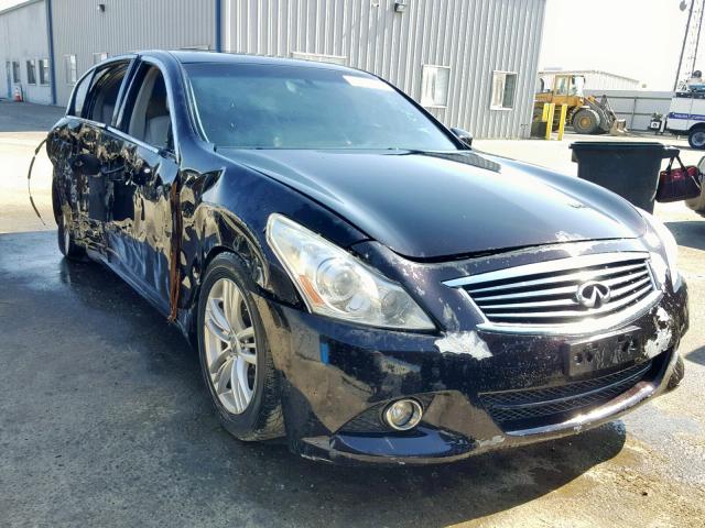 JN1CV6AP5CM627886 - 2012 INFINITI G37 BASE BLACK photo 1