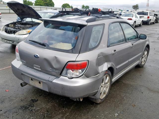 JF1GG68606G805797 - 2006 SUBARU IMPREZA OU BEIGE photo 4