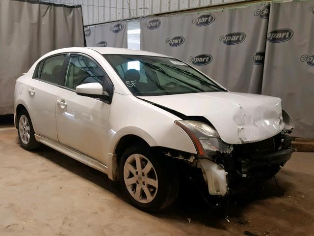 3N1AB6AP6CL782537 - 2012 NISSAN SENTRA 2.0 WHITE photo 1