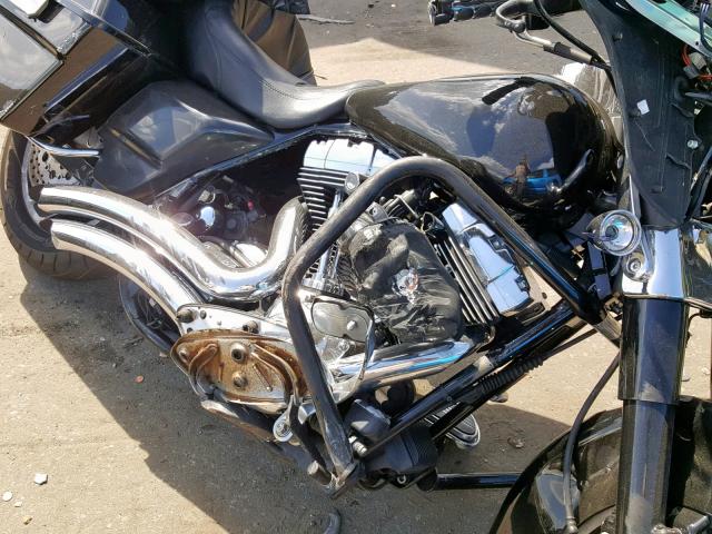 1HD1KBW106Y709014 - 2006 HARLEY-DAVIDSON FLHXI BLACK photo 10