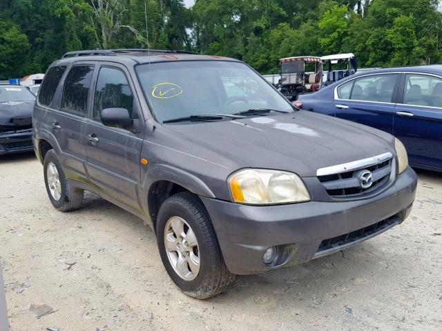 4F2CZ04103KM19416 - 2003 MAZDA TRIBUTE LX GRAY photo 1