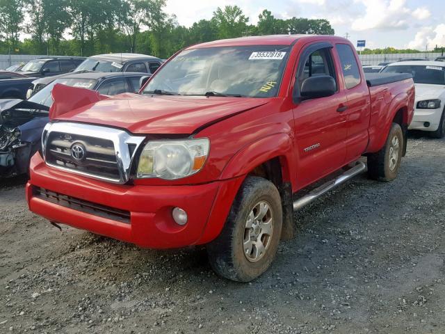 5TETU62N38Z556098 - 2008 TOYOTA TACOMA PRE RED photo 2