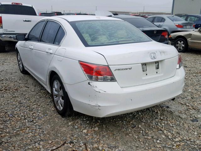 1HGCP26819A064204 - 2009 HONDA ACCORD EXL WHITE photo 3