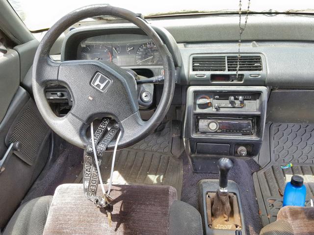 2HGED7362LH573423 - 1990 HONDA CIVIC SI RED photo 9