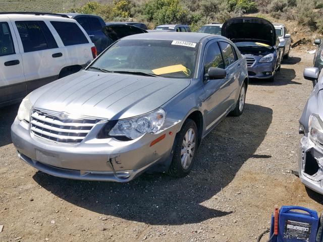 1C3LC46J28N208282 - 2008 CHRYSLER SEBRING LX BLUE photo 2