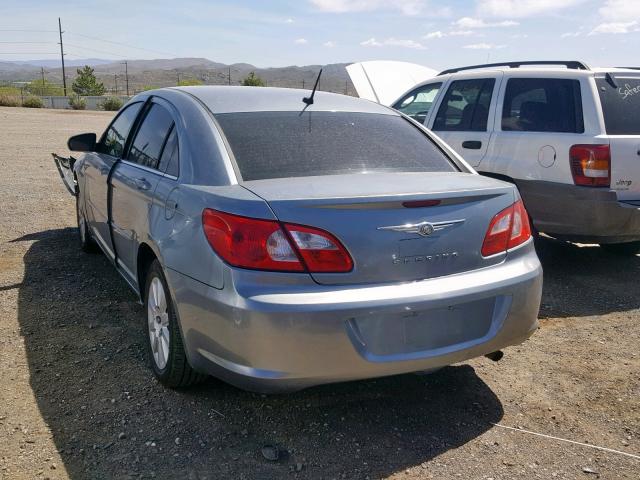 1C3LC46J28N208282 - 2008 CHRYSLER SEBRING LX BLUE photo 3