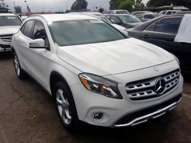 WDCTG4GB3KU002788 - 2019 MERCEDES-BENZ GLA 250 4M WHITE photo 1