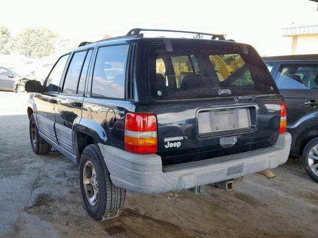 1J4GZ58S8WC338738 - 1998 JEEP GRAND CHER BLACK photo 3