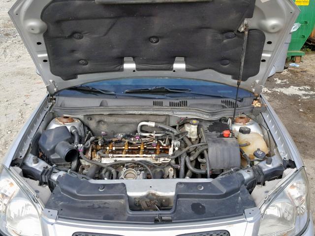 1G2AS18H497169381 - 2009 PONTIAC G5 GRAY photo 7