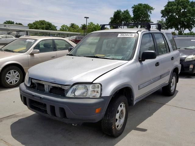 JHLRD1845WC073982 - 1998 HONDA CR-V LX SILVER photo 2