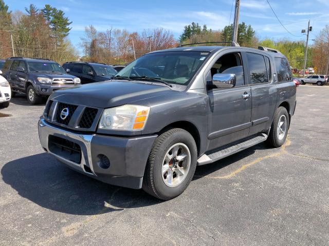 5N1AA08A54N744048 - 2004 NISSAN ARMADA SE GRAY photo 1