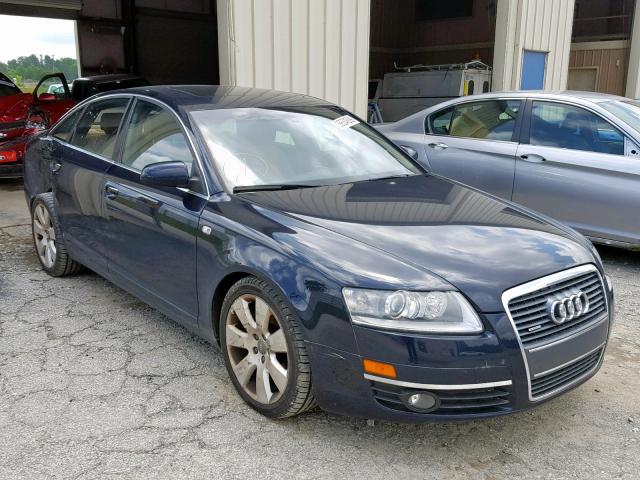 WAUDH74F16N161063 - 2006 AUDI A6 3.2 QUA BLUE photo 1