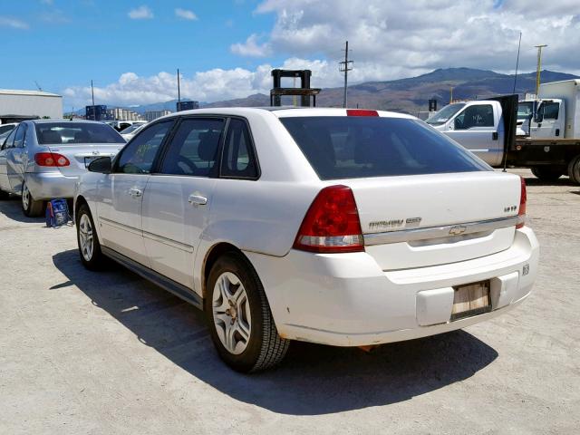 1G1ZS63826F198102 - 2006 CHEVROLET MALIBU MAX WHITE photo 3