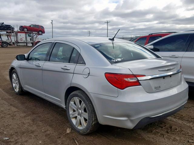 1C3CCBBB0CN288578 - 2012 CHRYSLER 200 TOURIN SILVER photo 3