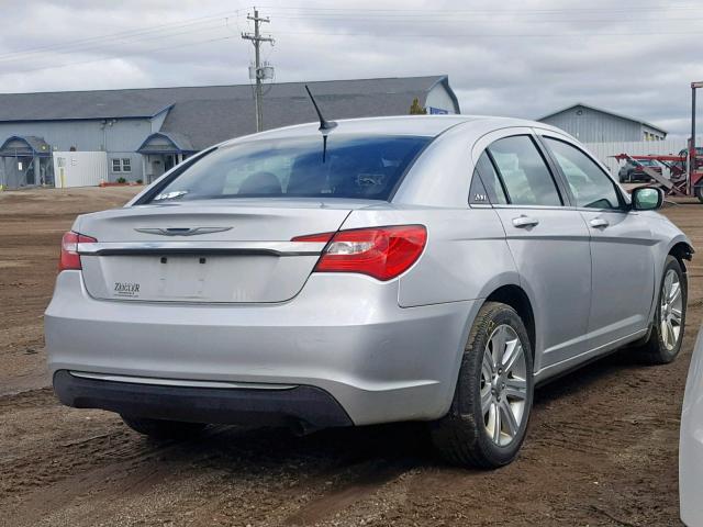 1C3CCBBB0CN288578 - 2012 CHRYSLER 200 TOURIN SILVER photo 4