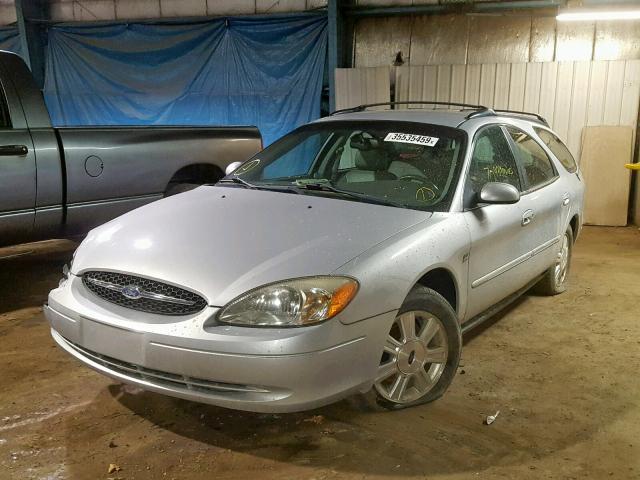 1FAHP59S03A155796 - 2003 FORD TAURUS SEL SILVER photo 2