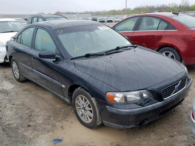 YV1RS61T742407346 - 2004 VOLVO S60 BLACK photo 1