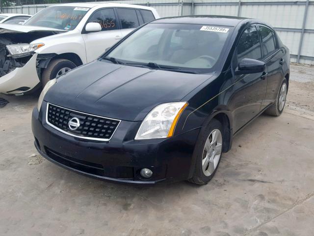 3N1AB61EX8L714117 - 2008 NISSAN SENTRA 2.0 BLACK photo 2